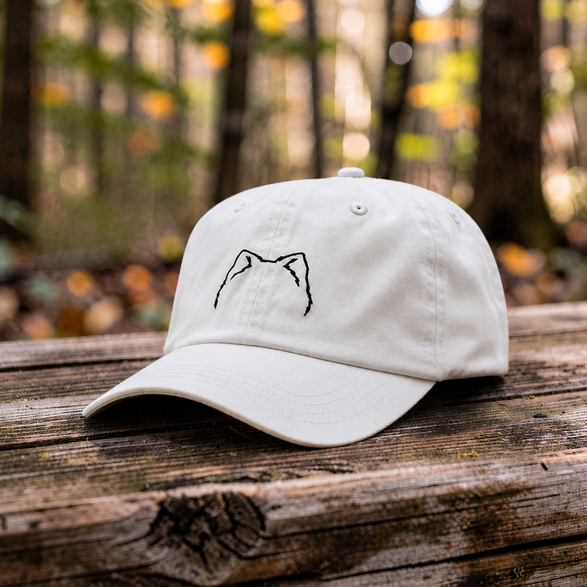 Samoyed | Embroidered Ears Dad Hat
