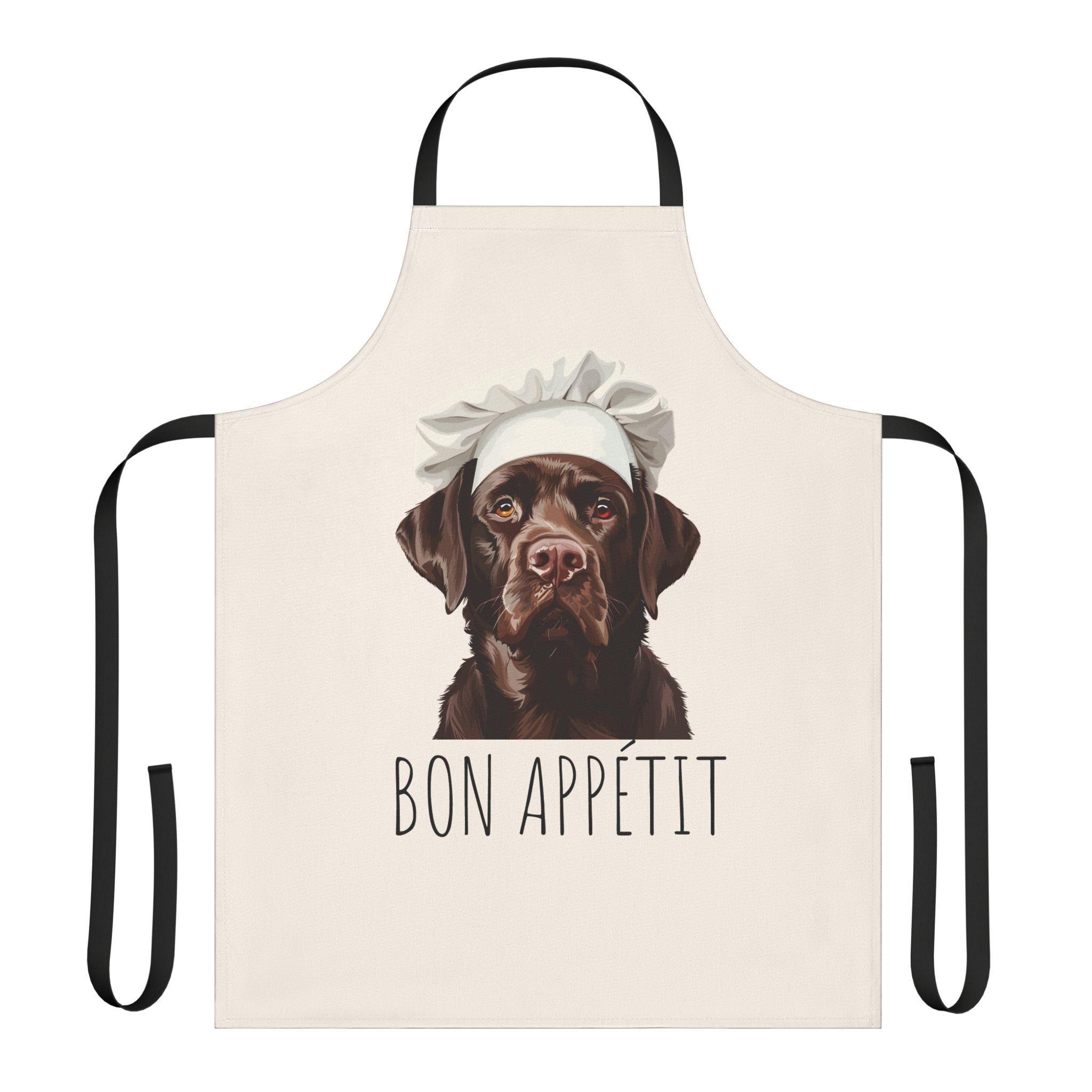 Chocolate Lab Chef Bon Appétit Apron