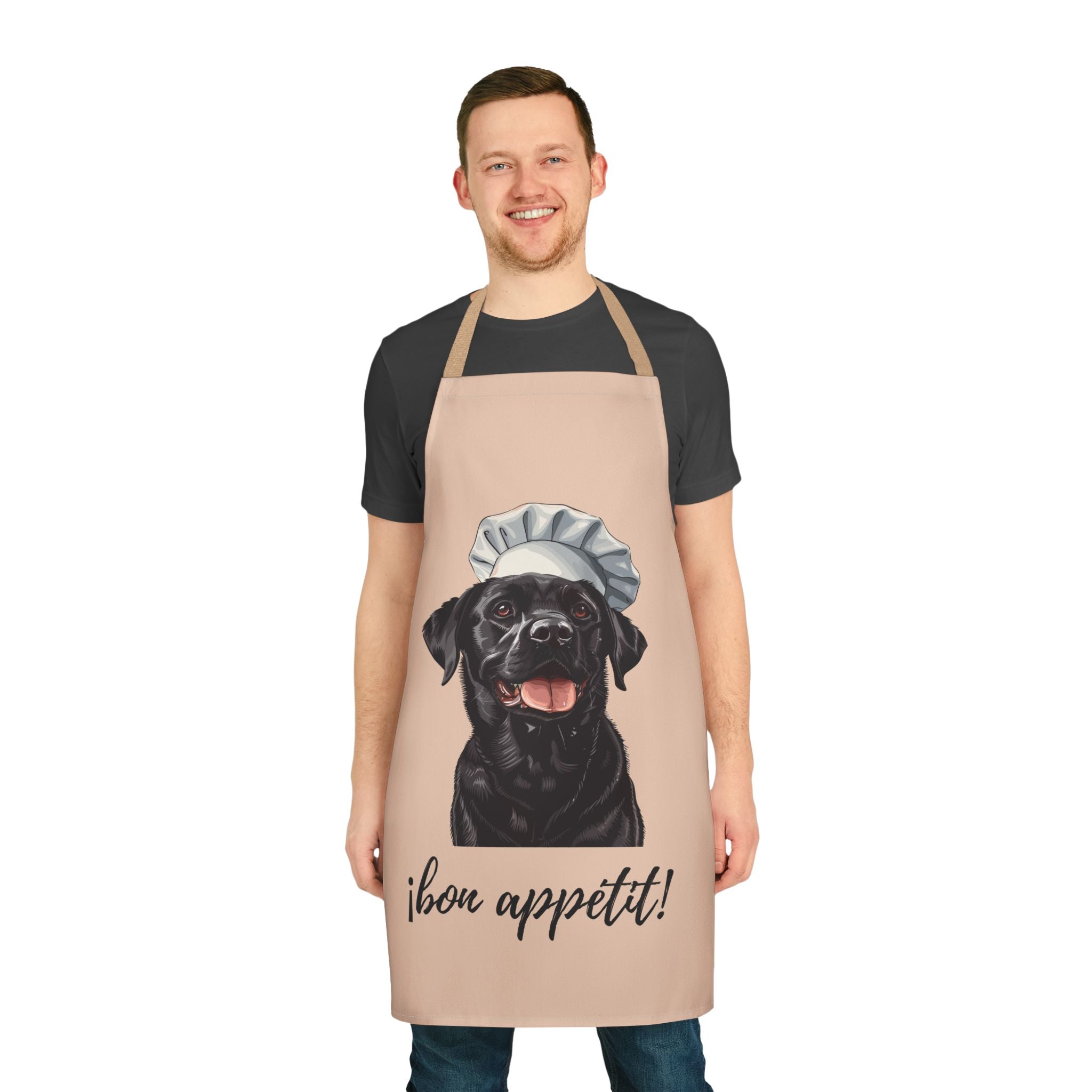Black Labrador Chef Bon Appétit Apron