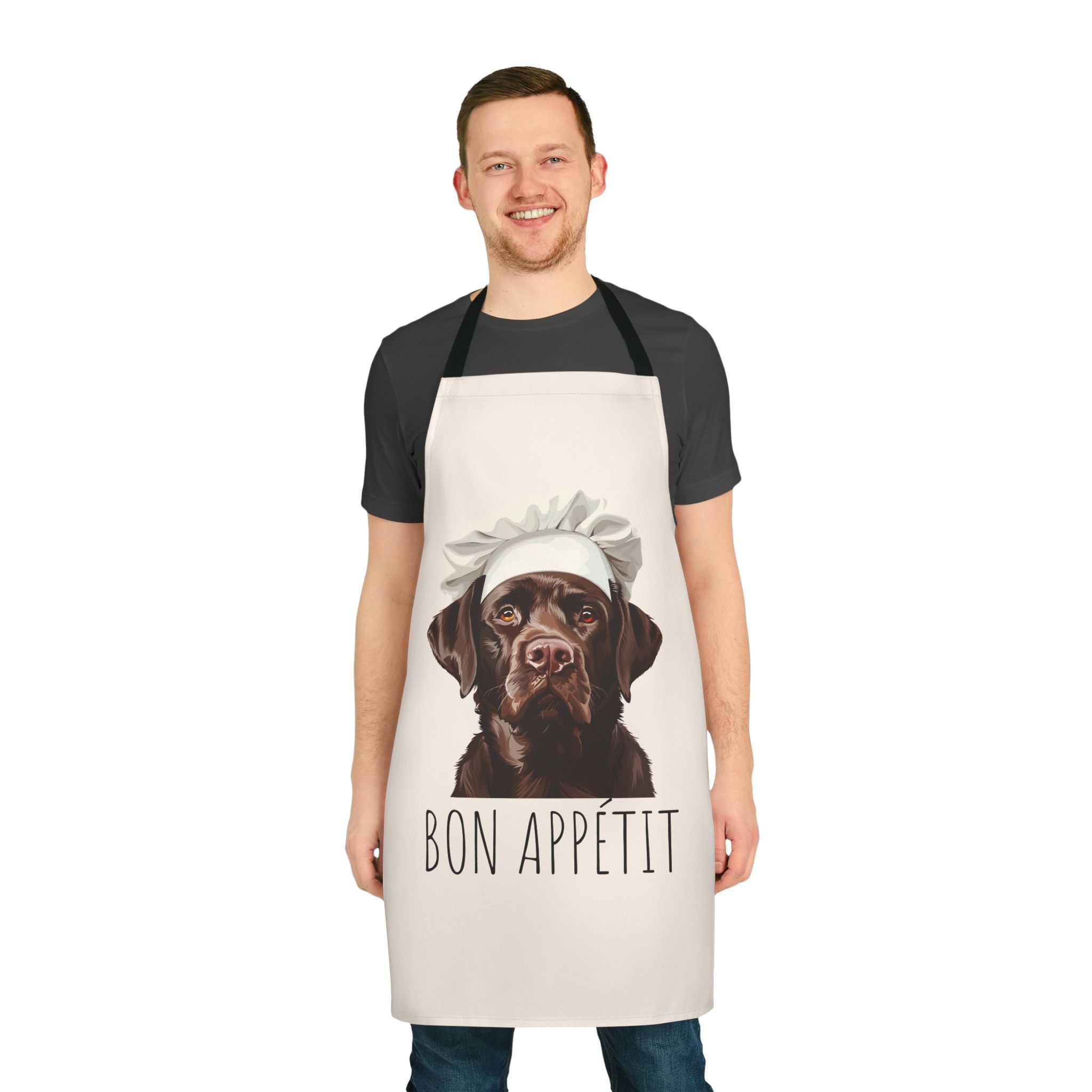 Chocolate Lab Chef Bon Appétit Apron