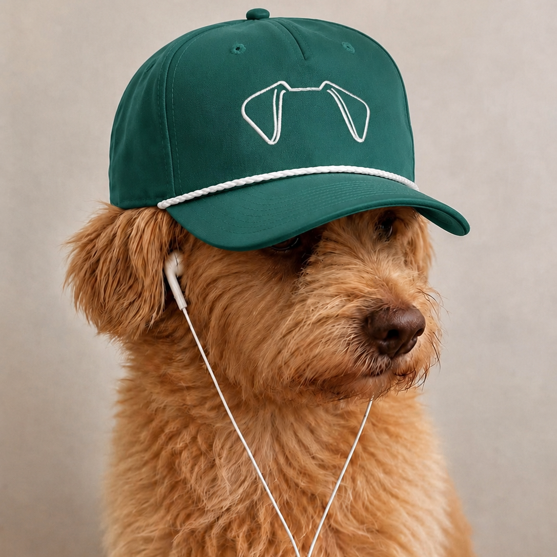 Jack Russel Terrier | Embroidered Ears Classic Rope Cap